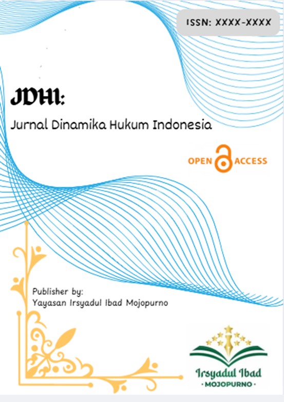 					View Vol. 2 No. 2 (2026): JDHI: Jurnal Dinamika Hukum Indonesia 
				